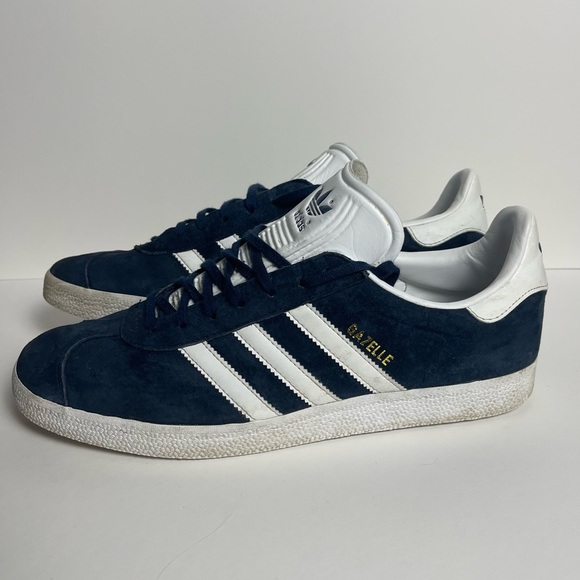 adidas gazelle silver green womens Adidas Ladies Gazelle Spikeless Golf Shoes - Blue/Navy